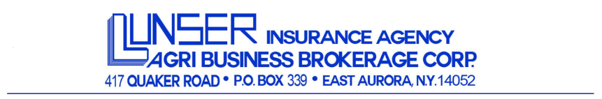 Lunser Insurance– Your Local Insurance Agent For Over 50 years